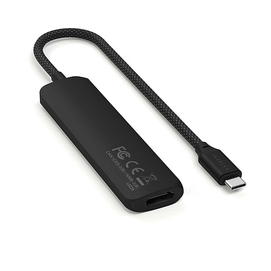Hub USB SATECHI Multiports USB-C Slim 4-en-1 4K - Noir - Autre vue