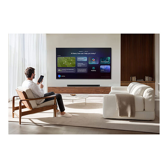TV Samsung TU50M74H - TV Mini LED 4K UHD HDR - 125 cm - Autre vue