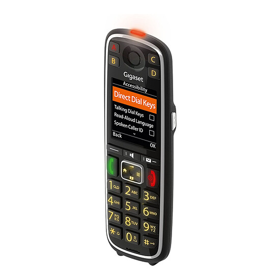 Téléphone fixe sans fil Gigaset E720HX Noir - Combiné supplémentaire - Autre vue