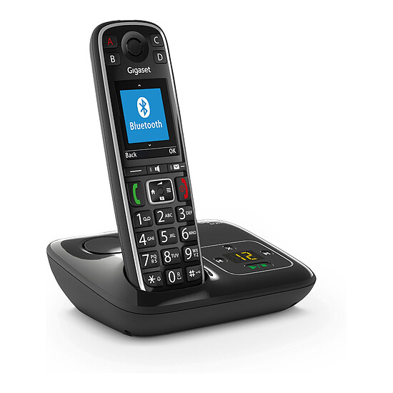 Téléphone fixe sans fil Gigaset E720A Noir - Autre vue