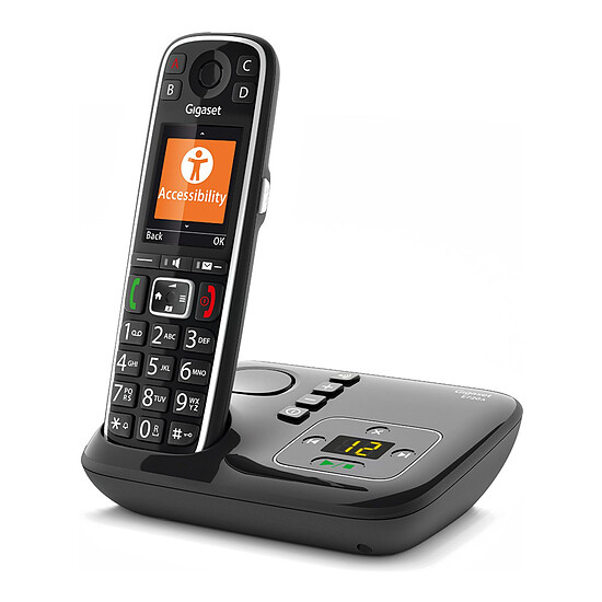 Téléphone fixe sans fil Gigaset E720A Noir - Autre vue