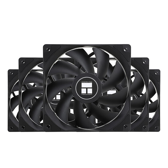 Ventilateur Boîtier Thermalright TL-C12C x 5 - Noir  - Autre vue