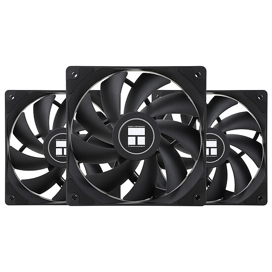Ventilateur Boîtier Thermalright TL-C12C x 3 - Noir - Autre vue