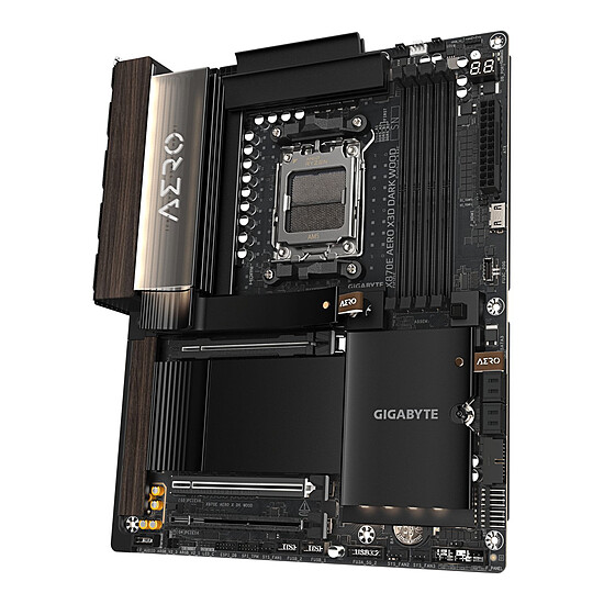 Carte mère Gigabyte X870E AERO X3D DARK WOOD - Autre vue