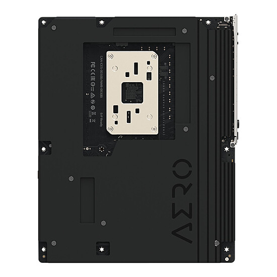Carte mère Gigabyte X870E AERO X3D DARK WOOD - Autre vue