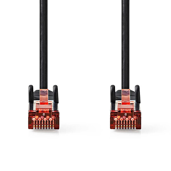 Câble RJ45 Nedis Câble RJ45 catégorie 6 S/FTP 15 m - Noir - Autre vue