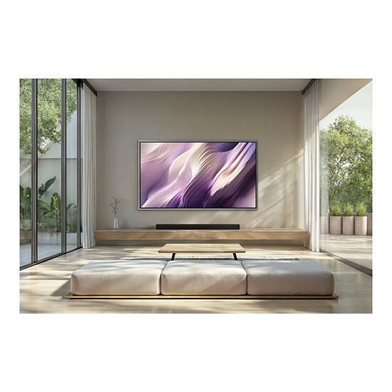 TV Samsung OLED TQ55S99H + Boitier sans fil One Connect + Support Mural - Autre vue