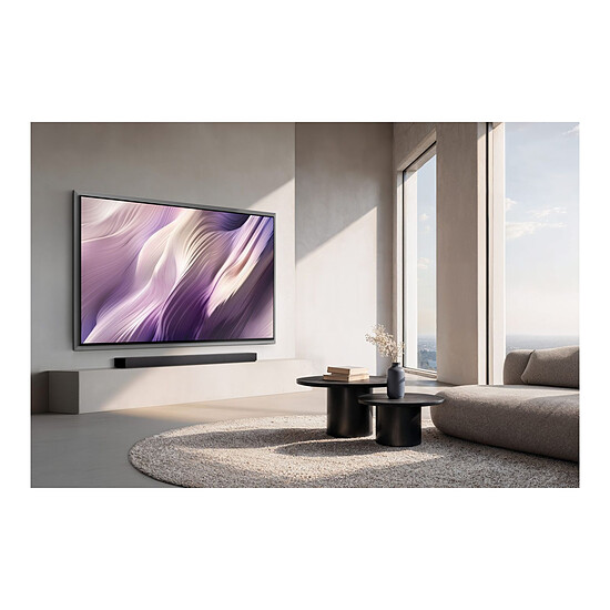 TV Samsung OLED TQ77S99H + Boitier sans fil One Connect + Support Mural  - Autre vue