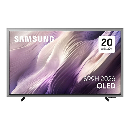 TV Samsung OLED TQ77S99H + Boitier sans fil One Connect + Support Mural  - Autre vue