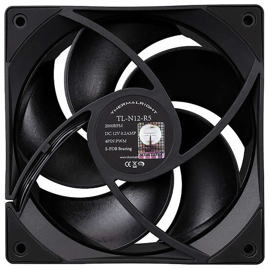 Ventilateur Boîtier Thermalright TL-N12-R5 - Noir - Autre vue