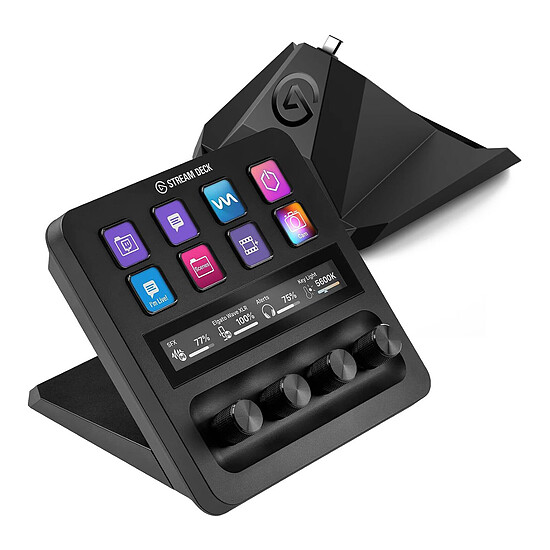 Accessoires streaming Elgato Pack Stream Deck+ avec XLR Dock - Autre vue
