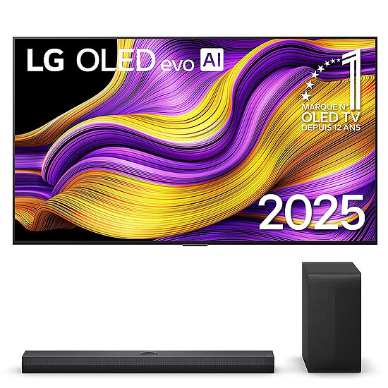 TV LG OLED55G5 + LG S70TY - Autre vue
