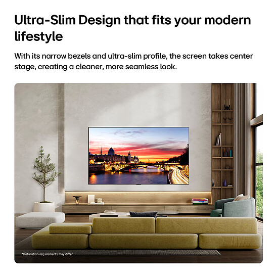 TV LG OLED48C6 - TV OLED 4K UHD HDR - 121 cm - Autre vue
