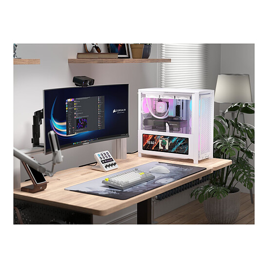 Écran PC Corsair XENEON EDGE - Blanc - Autre vue