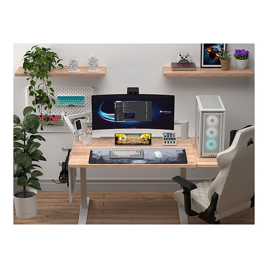 Écran PC Corsair XENEON EDGE - Blanc - Autre vue