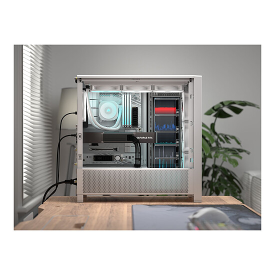 Écran PC Corsair XENEON EDGE - Blanc - Autre vue