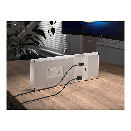 Écran PC Corsair XENEON EDGE - Blanc - Autre vue