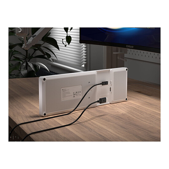 Écran PC Corsair XENEON EDGE - Blanc - Autre vue