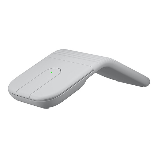 Souris PC Logitech Mobi Fold - Blanc Cassé - Autre vue