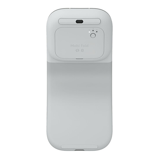 Souris PC Logitech Mobi Fold - Blanc Cassé - Autre vue