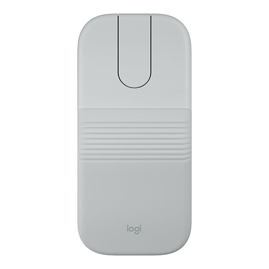 Souris PC Logitech Mobi Fold - Blanc Cassé - Autre vue