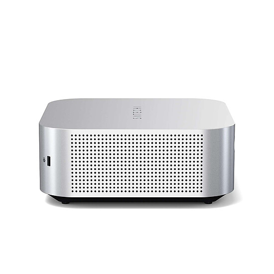 Station d'accueil PC portable Satechi CubeDock Thunderbolt 5 avec slot SSD - Argent - Autre vue