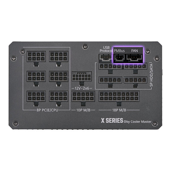 Alimentation PC Cooler Master X Silent Edge Platinum 850 - Autre vue