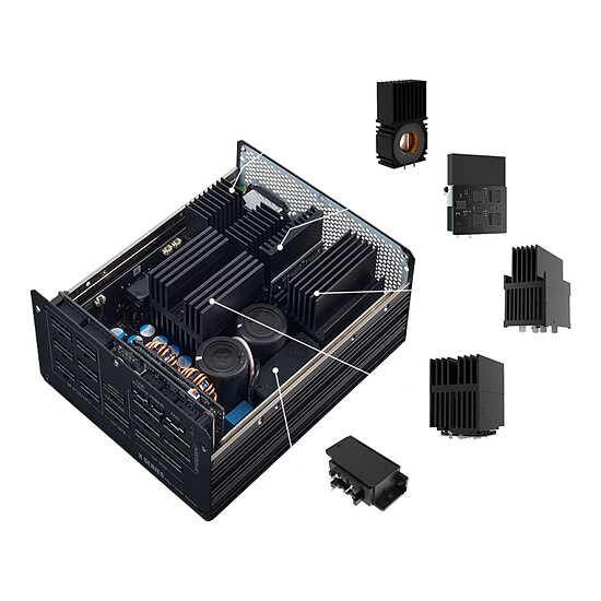 Alimentation PC Cooler Master X Silent Edge Platinum 850 - Autre vue