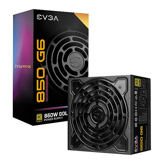 Alimentation PC EVGA SuperNOVA 850 G6 - Gold  - Autre vue