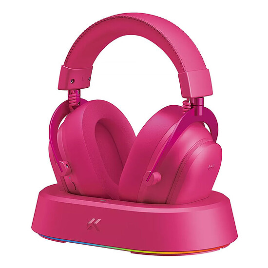 Casque micro MCHOSE V9 Turbo+ (Framboise) - Autre vue