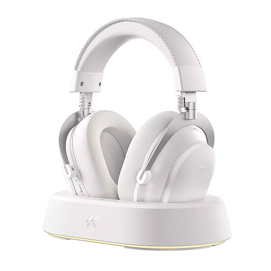 Casque micro MCHOSE V9 Turbo+ (Blanc) - Autre vue