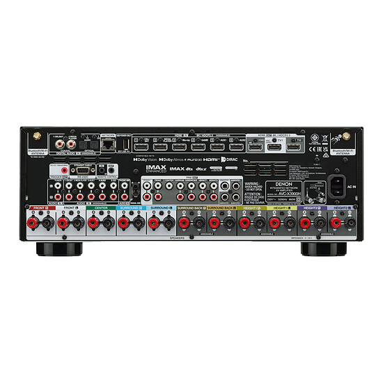 Ampli Home-Cinéma Denon AVC-X3900H - Noir - Autre vue