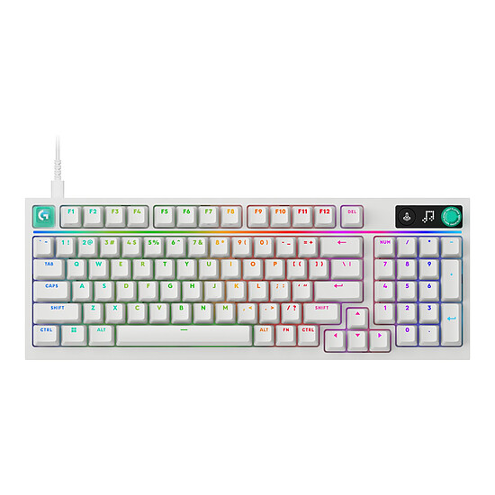 Clavier PC Logitech G G316 X 98 - Blanc - Autre vue