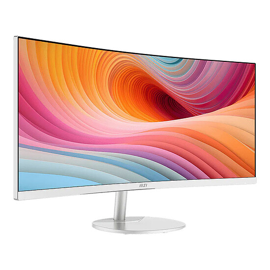 Écran PC MSI 34" LED - PRO MP341CQW E12 - Blanc - Autre vue