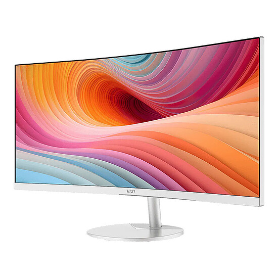 Écran PC MSI 34" LED - PRO MP341CQW E12 - Blanc - Autre vue