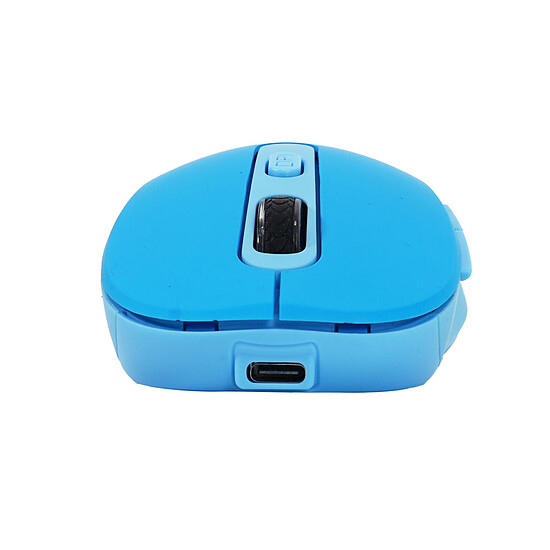 Souris PC Bluestork Office 65 Wireless - Bleu - Autre vue