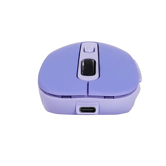 Souris PC Bluestork Office 65 Wireless - Violet - Autre vue