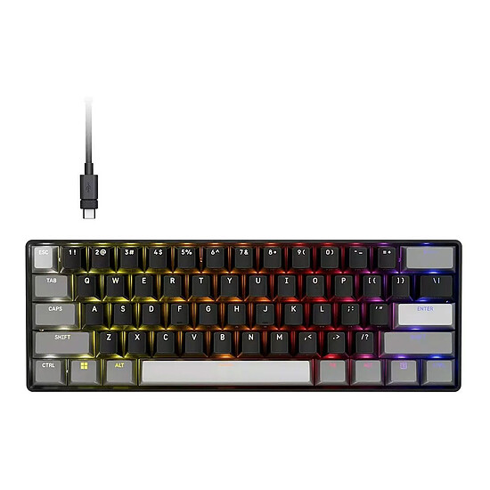 Clavier PC Corsair Clipper Pro Mini 60 - Noir - Autre vue