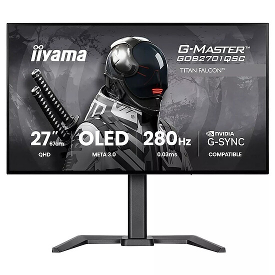 Écran PC iiyama  G-Master GOB2701QSC-B1 Titan Falcon - Autre vue