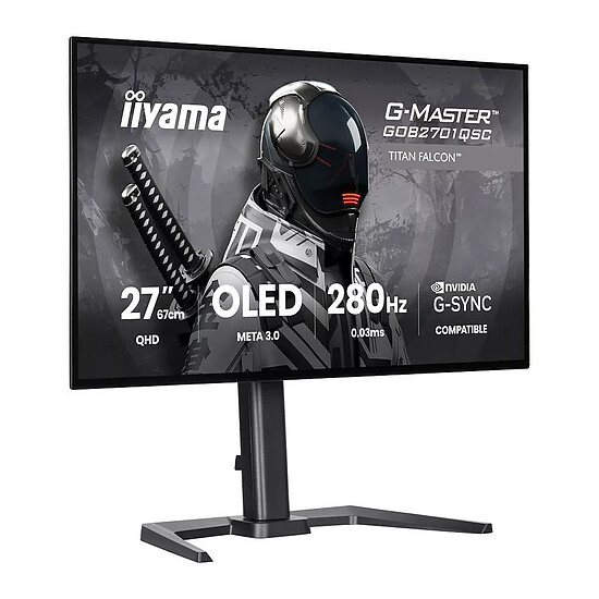 Écran PC iiyama  G-Master GOB2701QSC-B1 Titan Falcon - Autre vue