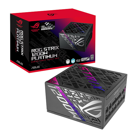 Alimentation PC ASUS ROG Strix 1200W Platinum - ROG Equalizer - Autre vue