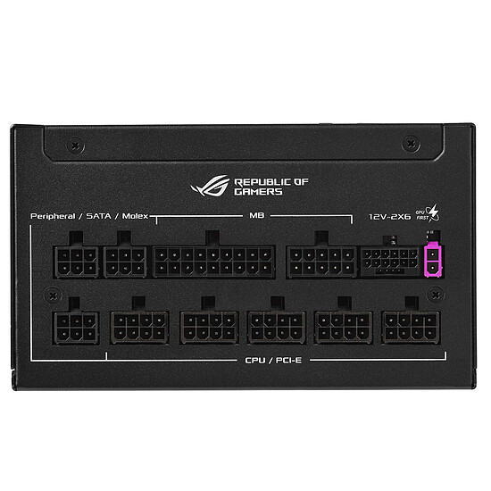 Alimentation PC ASUS ROG Strix 850W Platinum - ROG Equalizer - Autre vue