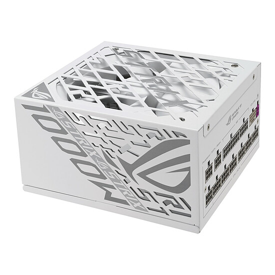 Alimentation PC ASUS ROG Strix 1000W Platinum - ROG Equalizer - Blanc - Autre vue