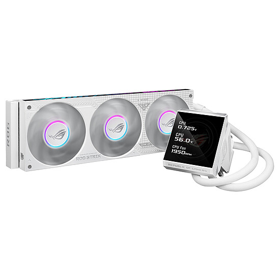 Watercooling AIO ASUS ROG Strix LC IV 360 ARGB LCD - White Edition