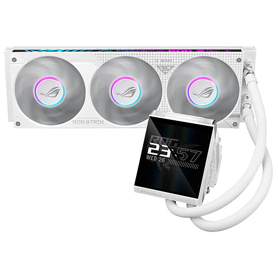 Watercooling AIO ASUS ROG Strix LC IV 360 ARGB LCD - White Edition - Autre vue
