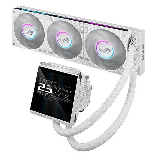 Watercooling AIO ASUS ROG Strix LC IV 360 ARGB LCD - White Edition - Autre vue