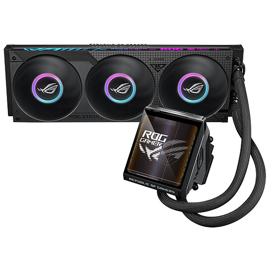 Watercooling AIO ASUS ROG Strix LC IV 360 ARGB LCD - Noir - Autre vue