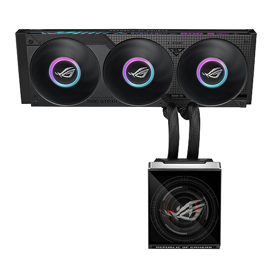 Watercooling AIO ASUS ROG Strix SLC IV 360 ARGB LCD Noir  - Autre vue