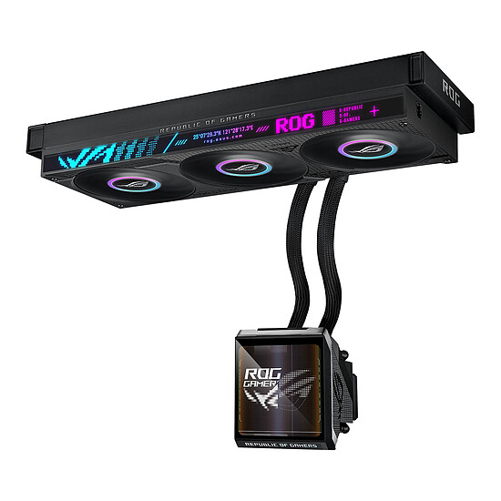 Watercooling AIO ASUS ROG Strix SLC IV 360 ARGB LCD Noir  - Autre vue