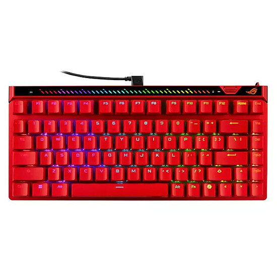 Clavier PC ASUS ROG Falchion Ace 75 HE - Rouge - Autre vue